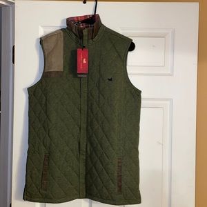 Southern Marsh Carlyle Sporting Vest - Heathered, size Small, NWT